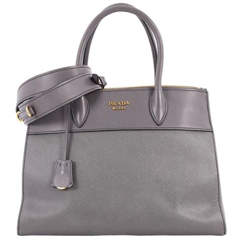 Prada Paradigme Handbag Saffiano Leather Medium 